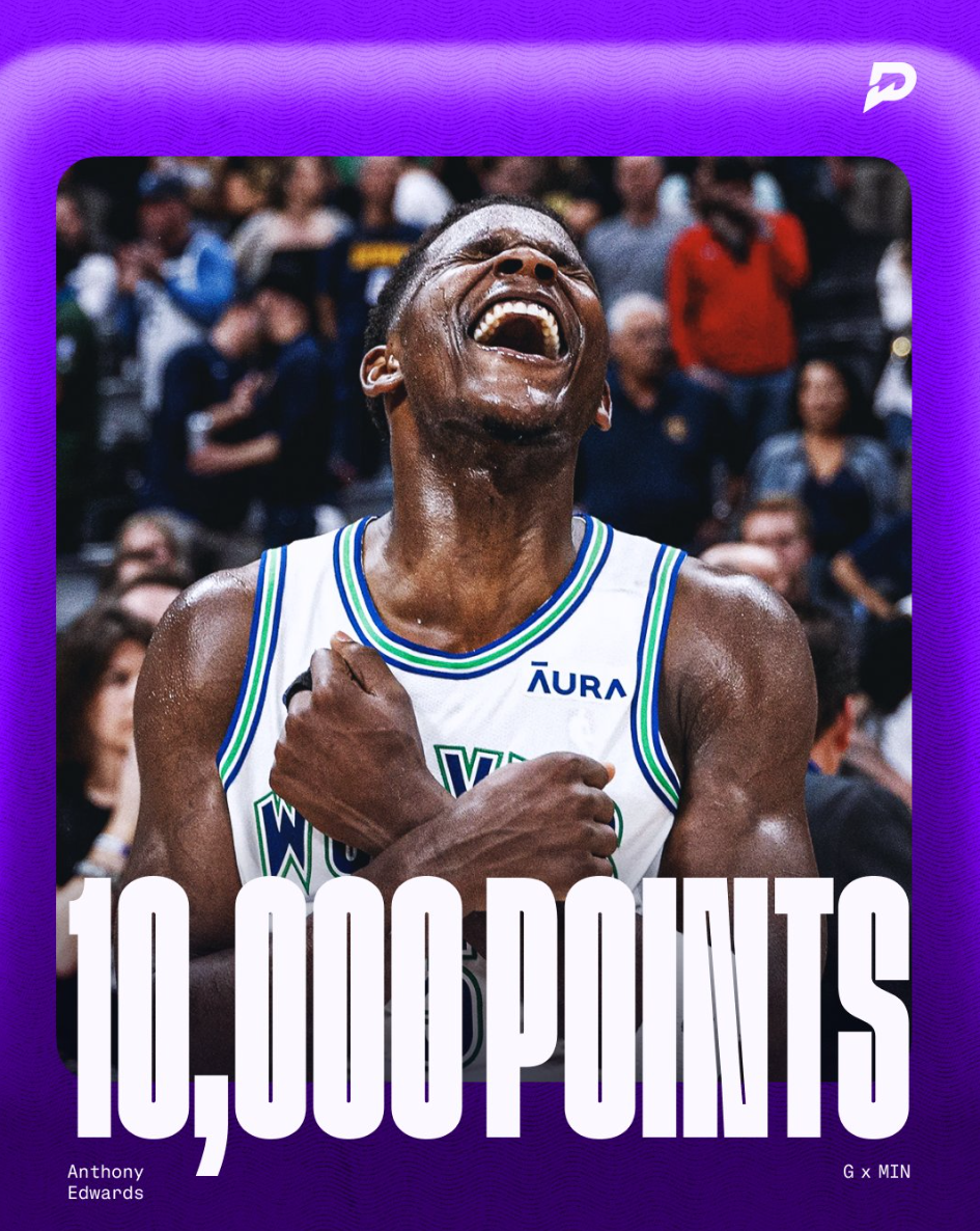 1万分里程碑创六纪录！华子赛后致敬科比 近9战场均31分升西部第4